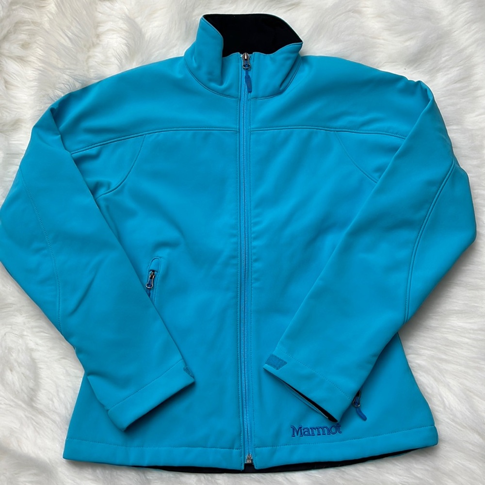 Marmot Blue/Turquoise Ladies Jacket Size XS